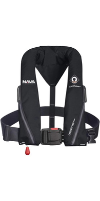 2026 Crewsaver Nava Performance Crewfit 165N Sport Giubotto Di Salvataggio Automatico 9710BLA - Black