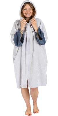 2026 Dryrobe Accappatoio Per Adulti Con Cappuccio E Zip FZORGTWLNC - Nimbus Cloud