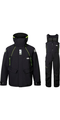 2026 Gill Da Uomo OS2 Giacca E Pantaloni Da Vela Offshore GMOOJATCSB - Black