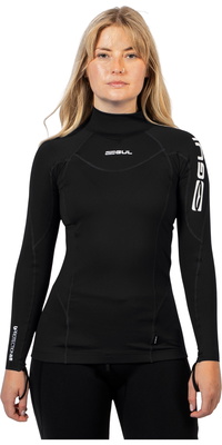2026 Gul Da Donna Protezione UV Canotta A Maniche Lunghe In Lycra RG0331-BKBK - Black