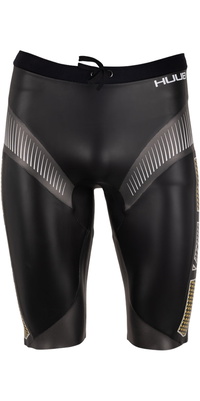 2025 HUUB Da Uomo Pinnacle Buoyancy Short PINNSHORT - Black / Silver