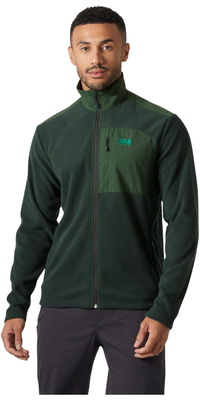 2025 Helly Hansen Da Uomo Daybreaker Block Microfleece Giacca 49454 - Dark Jungle