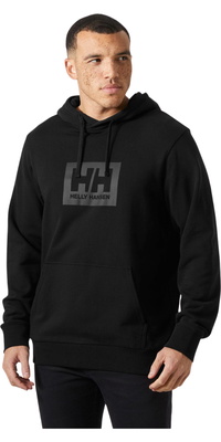 2025 Helly Hansen Da Uomo HH Box Felpa Con Cappuccio 54526 - Black