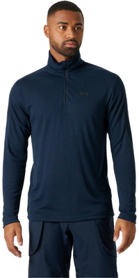 Helly Hansen Da Uomo Hp 2026 Pullover Con 1/2 Zip 2.0 34131 - Navy