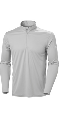 2026 Helly Hansen Mens Tech 1/2 Zip 2.0 49583 - Grey Fog