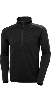 2025 Helly Hansen Da Uomo Varde 1/2 Zip Midlayer 2.0 49430 - Black
