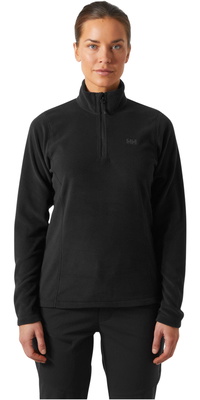 2026 Helly Hansen Da Donna Daybreaker 1/2 Zip Fleece 50845 - Black