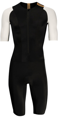 2026 Huub Da Uomo Collective Trisuit TCLCBW - Black / White