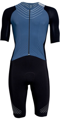 2026 Huub Da Uomo Pinnacle Tri Suit PINNLCSSB - Steel Blue