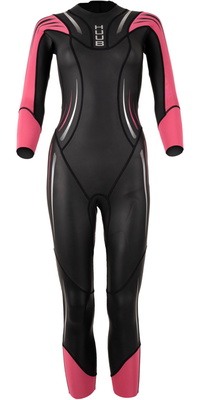 2026 Huub Da Donna Muta Da Nuoto Di Superficie SURFWHU - Black / Rosa Fluo