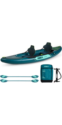 2026 Jobe Gama Pacchetto Kayak Gonfiabile 600025002 - Atlantic Green