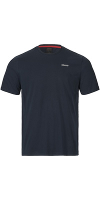 2025 Musto Da Uomo Classic Logo Tee 85121 - Navy