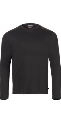2026 Musto Mens Evo Crew Sunblock Long Sleeve T-Shirt 82433 - Black