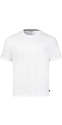 2026 Musto Da Uomo Evo Crew Sunblock Tee 82432 - White