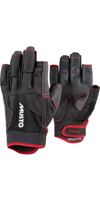 2026 Musto Performance Guanti A Dita Corte 2.0 86120 - Black
