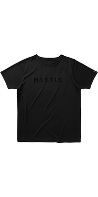 2026 Mystic Mens Star Short Sleeve Quick Dry Rash Vest 35001.250203 - Black