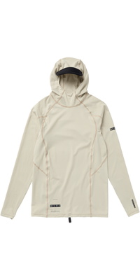 2026 Mystic Da Uomo Uncharted Gilet In Lycra A Manica Lunga Con Cappuccio 35001.250204 - Sand