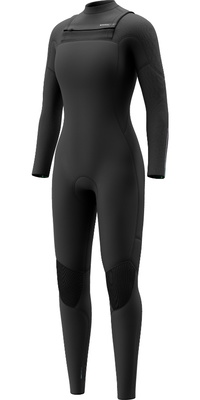 2026 Mystic Da Donna Jayde 5/3mm Double Chest Zip Muta 35000.260001 - Black