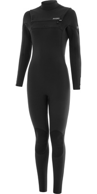 2026 Nyord Da Donna Solu Yulex 5/4mm Chest Zip Muta SOLW54001 - Black