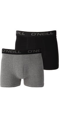 2025 ONeill Da Uomo Boxer Uni 2-Pack 901002 - Antracite / Black