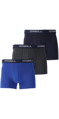 2025 ONeill Da Uomo Boxer Uni 3-Pack 900003 - Navy , Cobalt