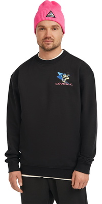 2025 ONeill Da Uomo FwcPlay Crew Felpa 2750165 - Black Out