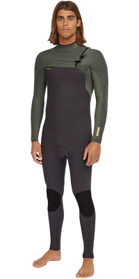 2025 ONeill Da Uomo Hyperfreak 3/2+mm Chest Zip Muta 5343 - Arabica / Chimera