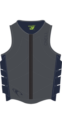 2025 O'Neill Da Uomo Slasher Comp B Vest 4917BEU - Graphite / Abyss