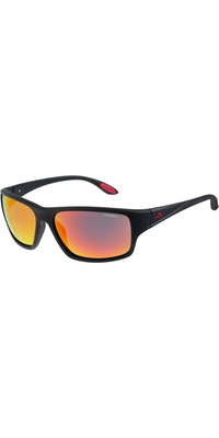 2026 ONeill Mens Sunglasses 9023 ONS-9023-2.0-104P - Matte Black / Red