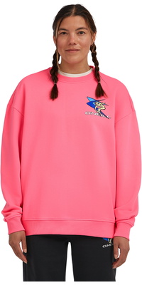 2025 ONeill Da Donna Felpa FWCPlay Crew 1750124 - Skater Pink