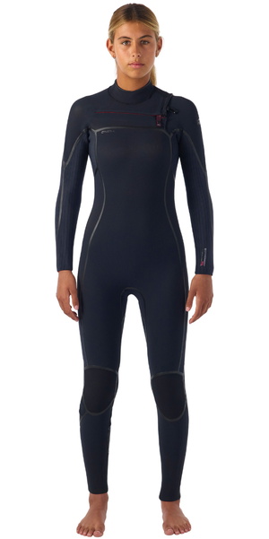 O'Neill Epic - Muta intera da uomo, 4/3 mm, con cerniera posteriore, colore: nero/nero/nero, taglia M