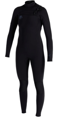 2026 ONeill Da Donna ORiginal RG8 5/4mm Chest Zip Muta 5675 - Black