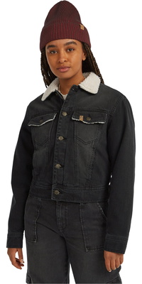 2025 O'Neill Womens O'Riginals Denim Jacket 500146 - Black Out