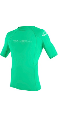2026 Oneill Giovane Basic Skins Manica Corta Lycra Vest 3345 - Light Aqua