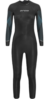 2026 Orca Da Donna Athlex Flex V2 Triathlon Wetsuit SN55 - Black