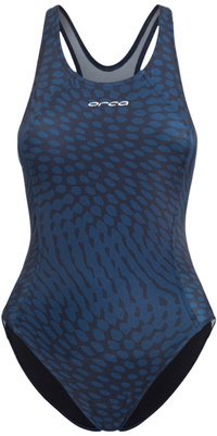 2025 Orca Da Donna Core One Piece Swimsuit MS51 - Deep Blue Print
