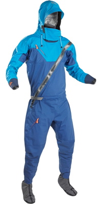 2026 Palm Da Uomo Fuse Adventure Kayak Drysuit 12788 - Navy / Mid Blue