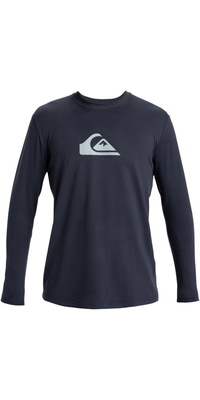 2026 Quiksilver Mens Everyday Surf Long Sleeve Rash Vest AQYWR03136 - Dark Navy