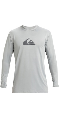2026 Quiksilver Da Uomo Everyday Surf Long Sleeve Lycra Vest AQYWR03136 - Quarry