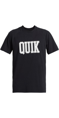 2025 Quiksilver Mens Griff Quik Short Sleeve Tee AQYZT09970 - Black