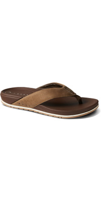 2026 Reef Da Uomo Cuscino Bonzer Sandali In Pelle CJ5506 - Toffee