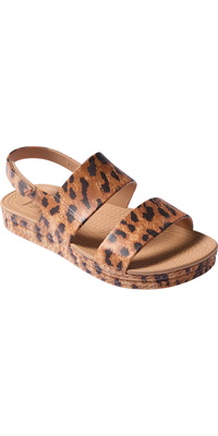 2025 Reef Womens Water Vista Sandals CJ7357 - Leopard
