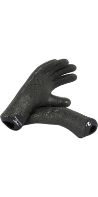 2025 Rip Curl Junior Dawn Patrol 2mm Guanti In Neoprene Wgllaj - Nero