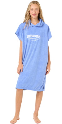 2025 Rip Curl Bambino Asciugamano Con Cappuccio Surf Classic 00CGTO - Blue