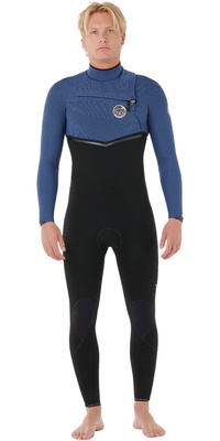 2026 Rip Curl Da Uomo E-Bomb 3/2mm Chest Zip Muta 17SMFS - Navy