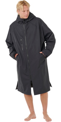 2026 Rip Curl Serie Surf Inverno Poncho 01FMTO - Black / Bianco