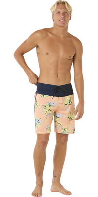 2025 Rip Curl Da Uomo Mirage Mason Raw Energy 19 Boardshorts 0AZMBO - Mandarin Zest