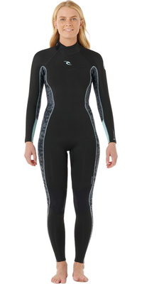 2025 Rip Curl Da Donna Dawn Patrol 4/3mm Back Zip Muta 163WFS - Mint