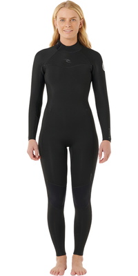 2026 Rip Curl Da Donna Dawn Patrol 5/3mm Back Zip Muta 162WFS - Black