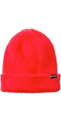 2025 Rip Curl Da Donna Fuzzy Reg Beanie 05OWHE - Red